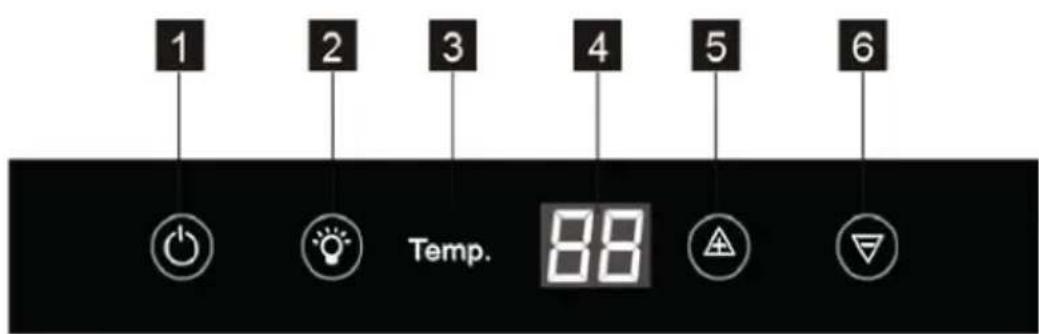 AEG SWB66001DG - PANEL DE CONTROL - 1
