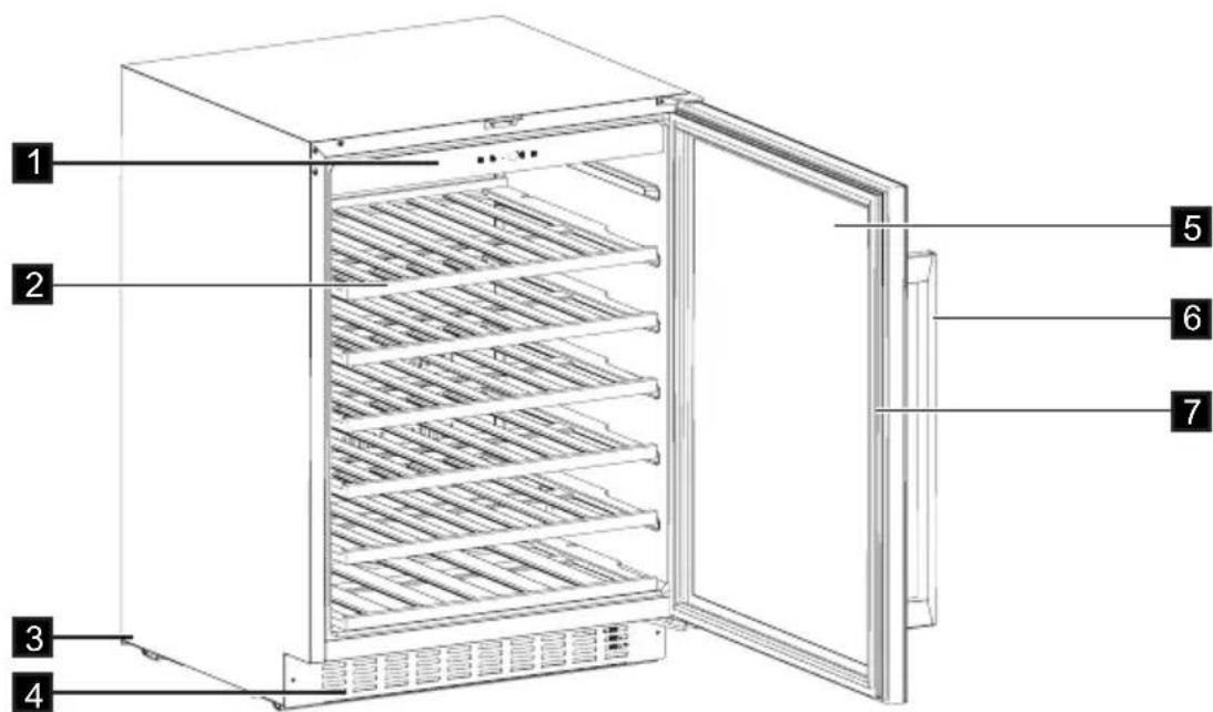 AEG SWB66001DG - DESCRIEREA PRODUSULUI - 1