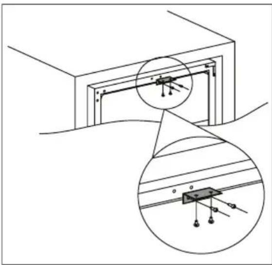 AEG SWB66001DG - INSTALLACION DEL SOPORTE SUPERIOR - 1