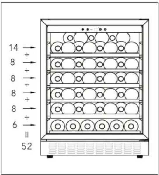 AEG SWB66001DG - VINOPBEVARING - 1