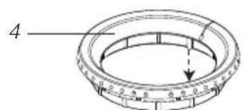 Atag HG8411MBB - Wok burner - 2