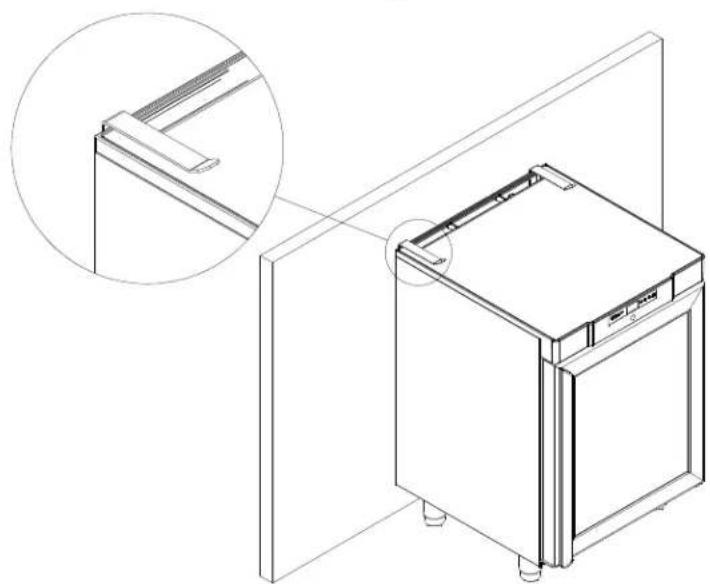 GRAM F 410 RH 60 HZ LM 5M - Viktigt! Gäller För enheter med glasdörr: - 3