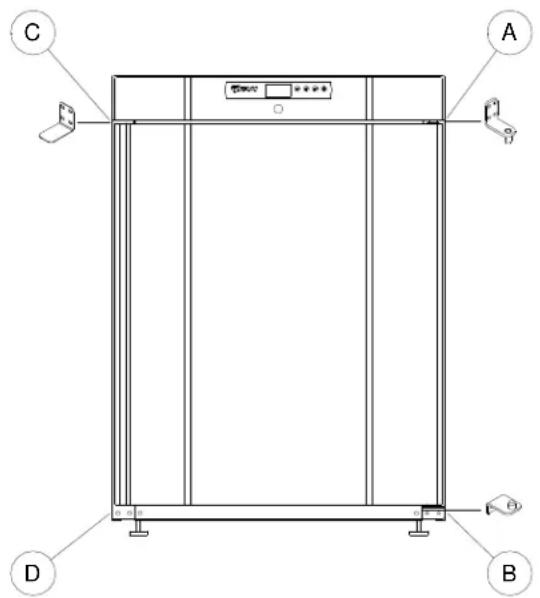 GRAM F 410 RH 60 HZ LM 5M - Vending af dor - 1