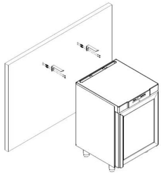 GRAM F 410 RH 60 HZ LM 5M - Belangrijk! Geldt voor kasten met glazen deur: - 2