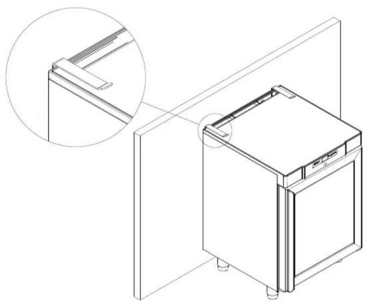 GRAM F 410 RH 60 HZ LM 5M - Wichtig! Nur für Schranke mit Glastür: - 3