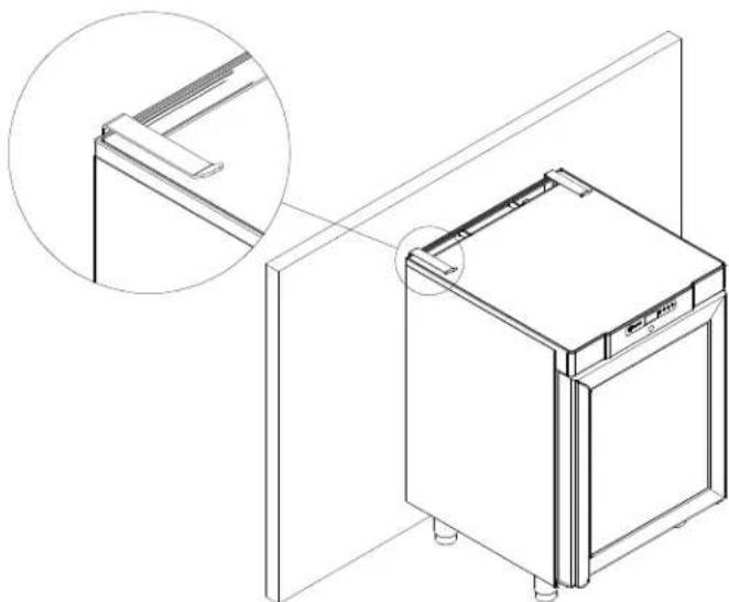 GRAM F 410 RH 60 HZ LM 5M - Vigtigt! Gælder for skabe med glasdør: - 3