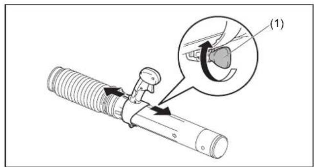 MAKITA EB7650WH - Boruya monteli gaz kelebegi modeli icin - 1