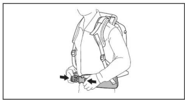 MAKITA EB7650WH - Adjusting Shoulder strap - 3