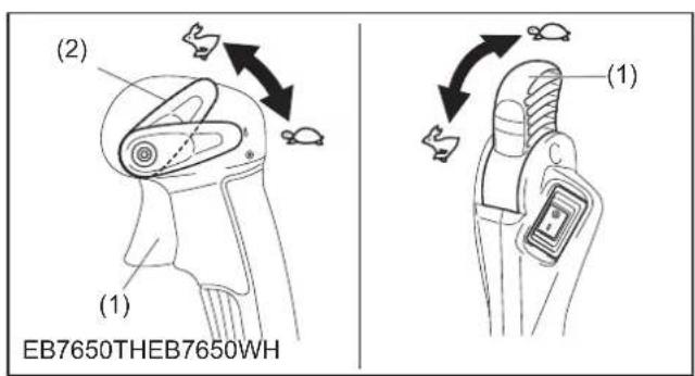 MAKITA EB7650WH - Para el modelo con acelerador montado en受害者 - 2