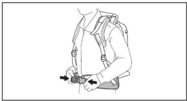 MAKITA EB7650TH - Adjusting Shoulder strap - 3