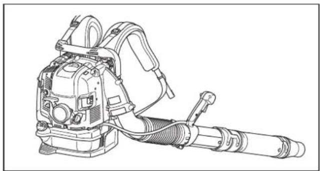 MAKITA EB7650TH - Voor het model met heupgasklep - 2
