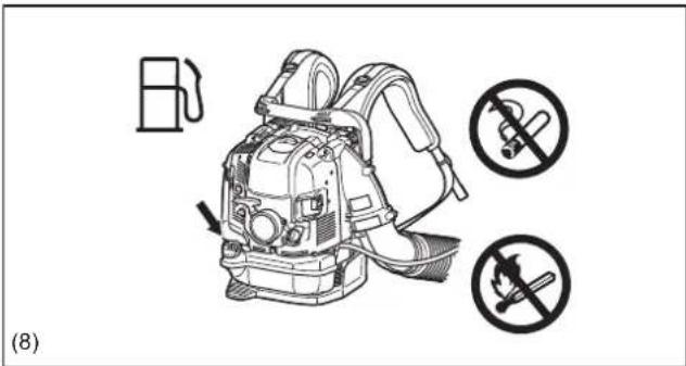 MAKITA EB7650TH - Reabastecimento - 2