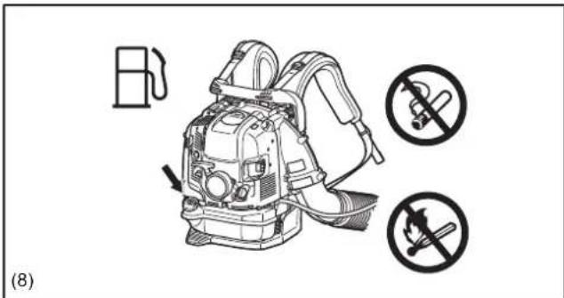 MAKITA EB7650TH - Refuelling - 3
