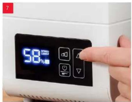 BONECO S250 - Ovladaci prvky Symbola udaje - 5