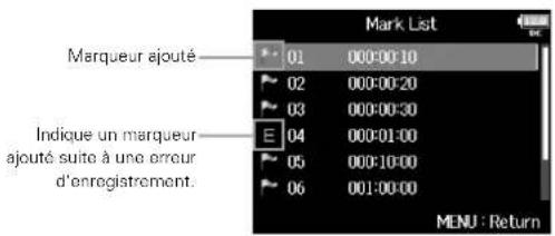 ZOOM F8n - Contrôle des marqueurs de prise et utilisation en lecture - 3