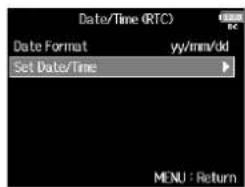 ZOOM F8n - Avec , sélectionnez - 2