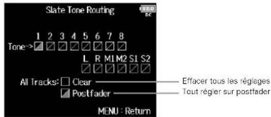 ZOOM F8n - Configuration du routage - 3