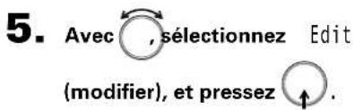 ZOOM F8n - Changement du nom de la piste - 1