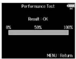 ZOOM F8n - Le test s'effectue. - 1