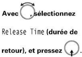 ZOOM F8n - Réglage de la durée de retour - 1