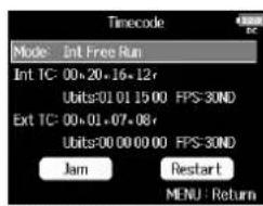 ZOOM F8n - Arrêt de sortie du timecode à l'arrêt de l'enregistrement - 2