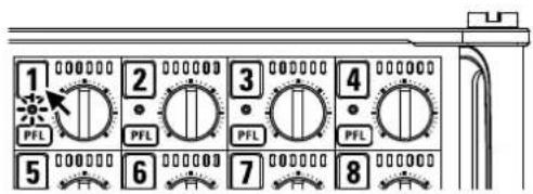 ZOOM F8n - Sélection des entrées - 1