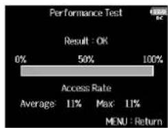 ZOOM F8n - Le test s'effectue. - 1