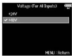 ZOOM F8n - Réglage de la tension - 4