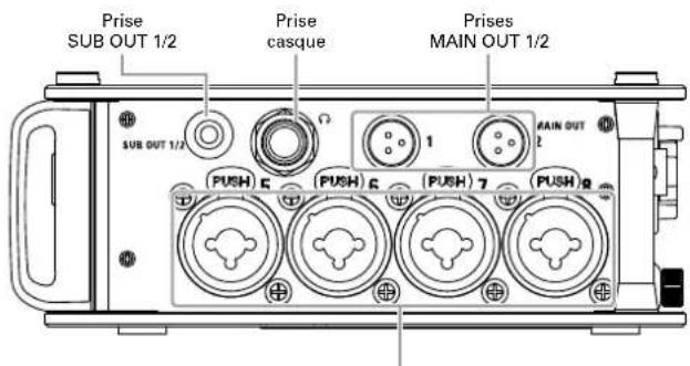 ZOOM F8n - Nomenclature des parties - 5