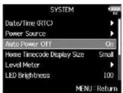 ZOOM F8n - Avec , sélectionnez Auto - 2