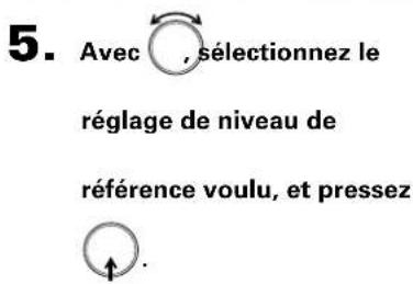 ZOOM F8n - Réglage du niveau de référence pour les indicateurs de niveau - 3