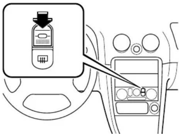 MAZDA MX5 (2003) - Dégivre de lunette arrêté - 1