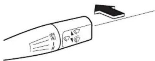 MAZDA MX5 (2003) - Essuie-glace à balayage unique - 1