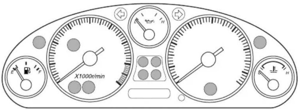 MAZDA MX5 (2003) - Voyants/témoins - 1