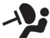 MAZDA MX5 (2003) - Voyant du système de coussins d'air/dispositif de prétention de ceinture de sécurité - 1