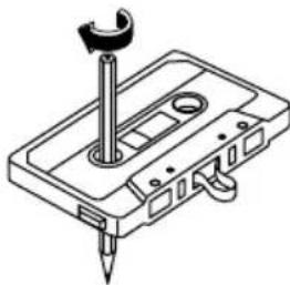 MAZDA MX5 (2003) - Manipulation du lecteur de cassettes - 3