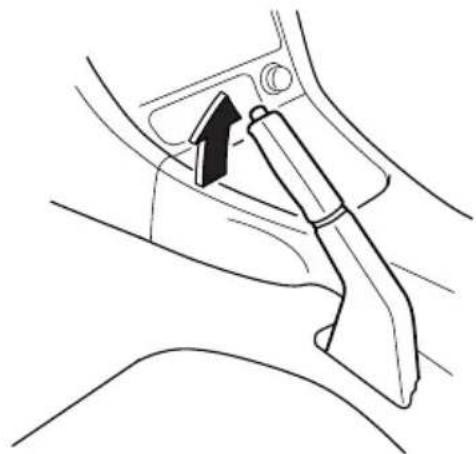 MAZDA MX5 (2003) - Application du frein de stationnement - 1