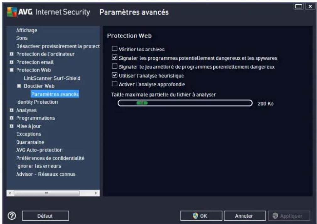AVG Internet Security (2013) - Mode de notification des menaces - 1