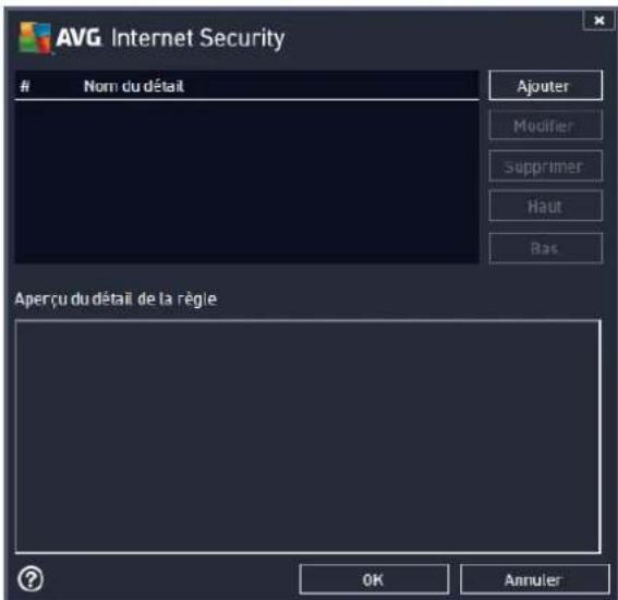 AVG Internet Security (2013) - Règles système définies par l'utilisateur - 1