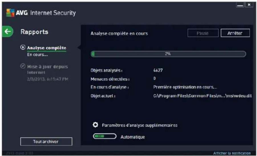 AVG Internet Security (2013) - Rapports - 1