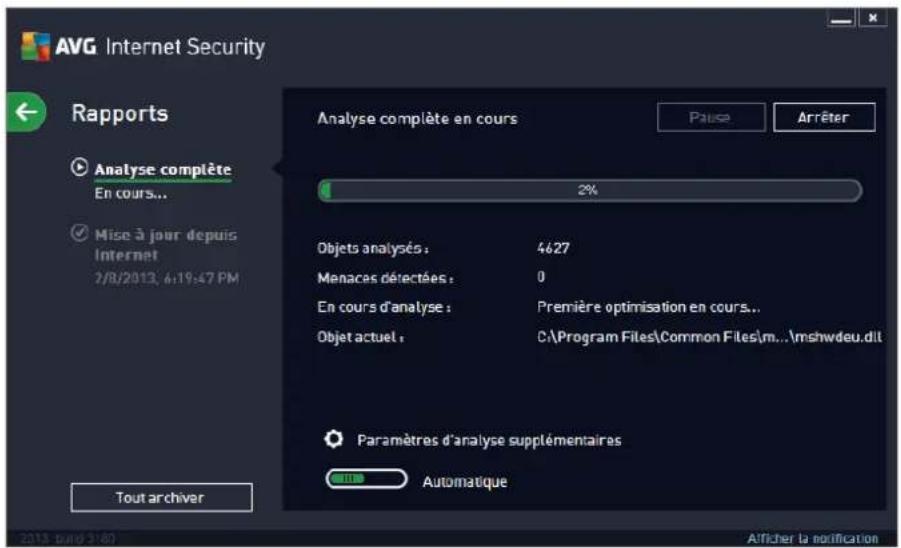 AVG Internet Security (2013) - Analyse AVG - 2