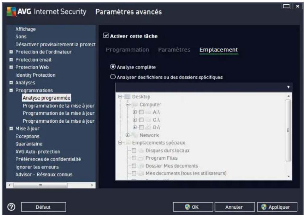 AVG Internet Security (2013) - Options de l'arrêt de l'ordinateur - 1