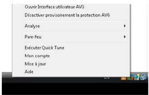 AVG Internet Security (2013) - Icône de la barre d'état - 1