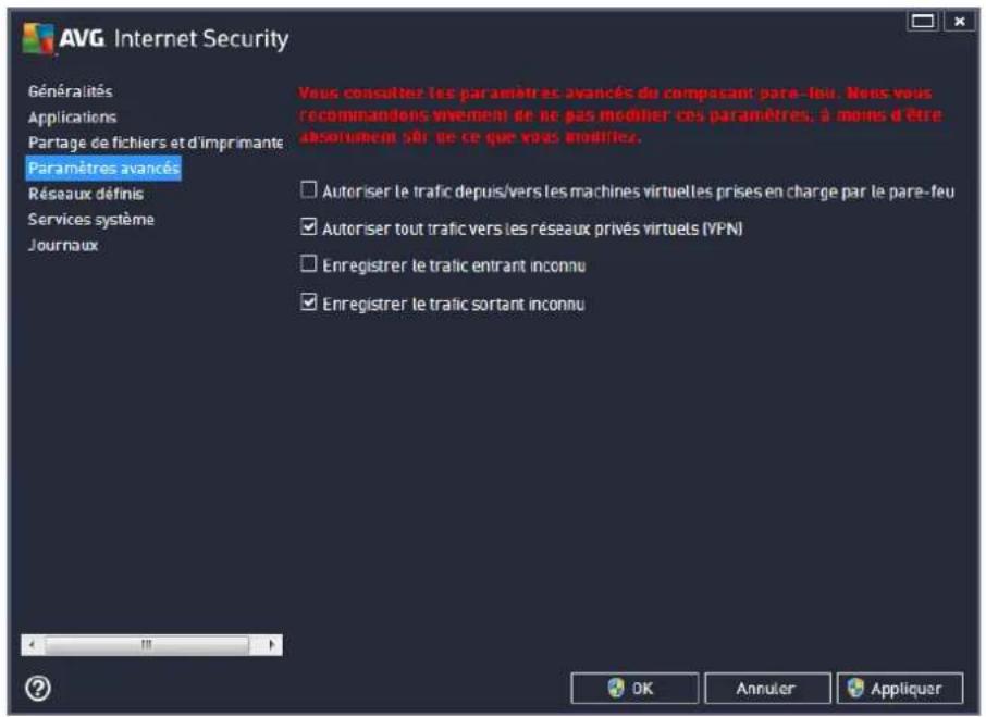 AVG Internet Security (2013) - Partage de fichiers et d'imprimantes - 2