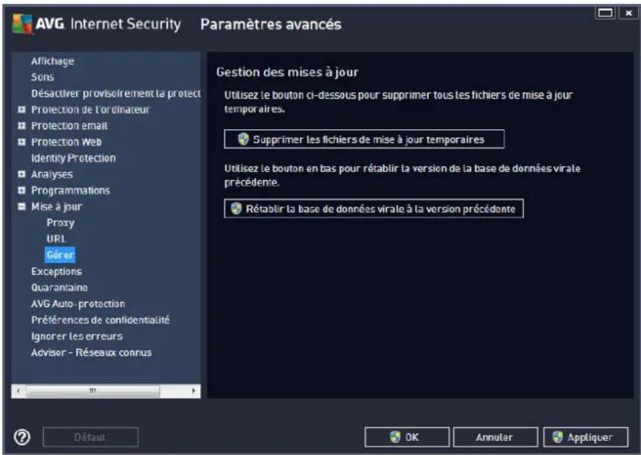 AVG Internet Security (2013) - Gérer - 1