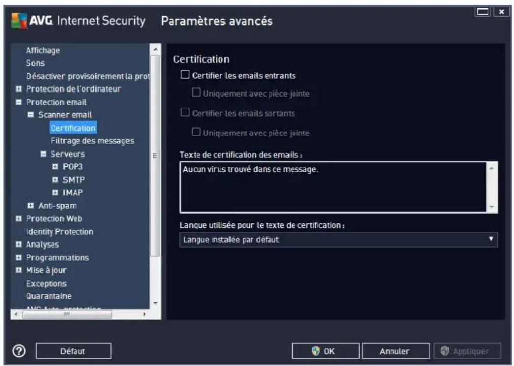 AVG Internet Security (2013) - Rapport sur les pièces jointes - 1