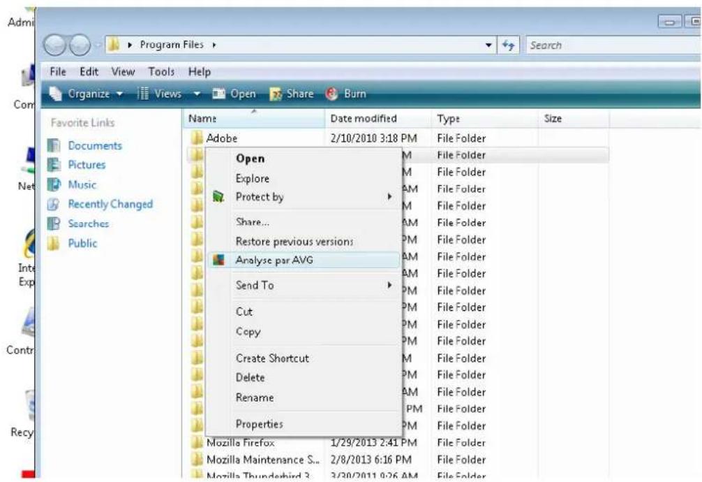AVG Internet Security (2013) - Analyse contextuelle - 1