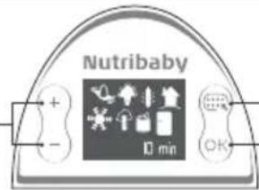 BABYMOOV NutriBaby A001114 - ÉCRAN LCD - 1