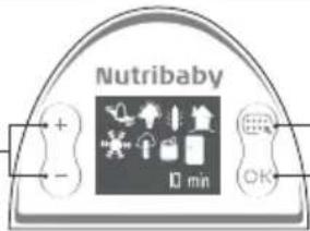 BABYMOOV NutriBaby A001114 - LCD SKÆRM - 1