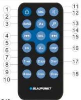 BLAUPUNKT Alicante 170 - - Tonübertragung über Bluetooth (A2DP-Funktion) - 1